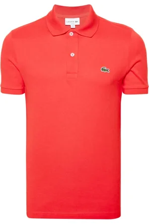 Lacoste Playera tipo polo con parche del logo