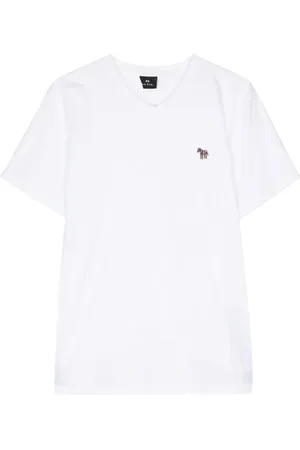 Paul Smith Playera con parche Zebra