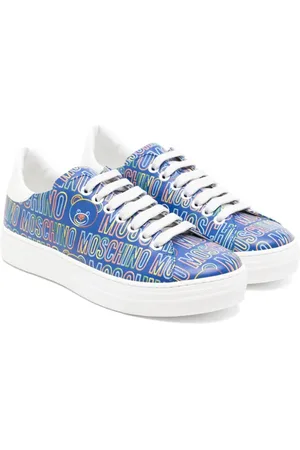 Moschino Tenis con logo estampado