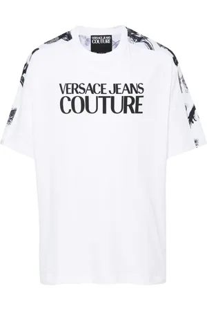 VERSACE Playera con logo estampado