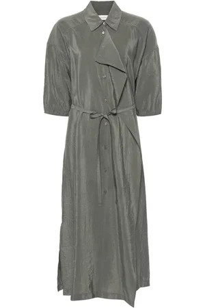 LEMAIRE Vestido camisero con cinturón
