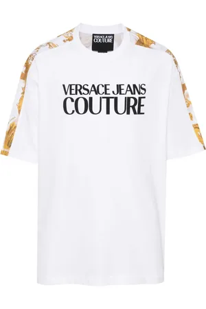 VERSACE Playera con logo estampado