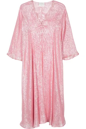 FORTE FORTE Vestido con efecto metalizado