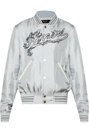 AMIRI Chamarra bomber con logo estampado