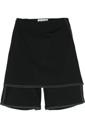 SUNNEI Shorts con capa de falda