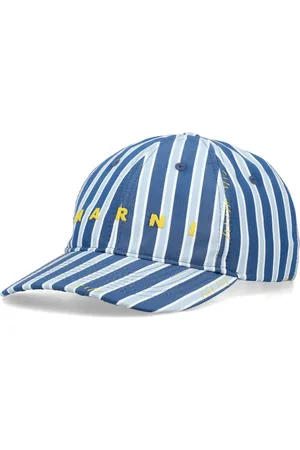 Marni Gorra de béisbol con motivo de rayas