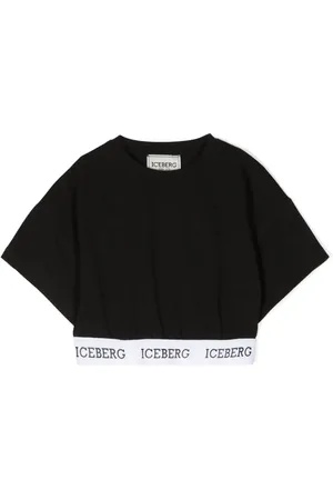 Iceberg Playera corta con logo estampado