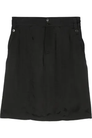 Saint Laurent Falda corta de sarga