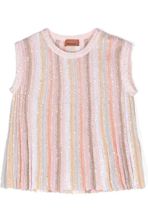 Missoni Top bordado con lentejuelas