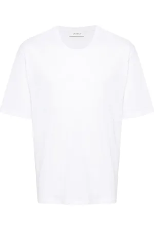 LANEUS Playera con cuello redondo