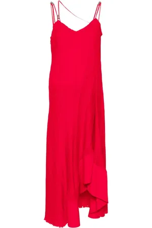 Lanvin Vestido con efecto plisado