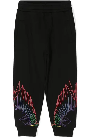 MARCELO BURLON Pants con estampado Wings