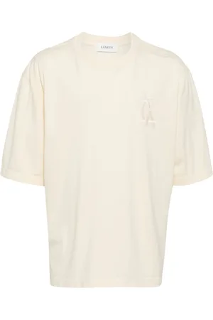 LANEUS Playera con logo de palmera bordado