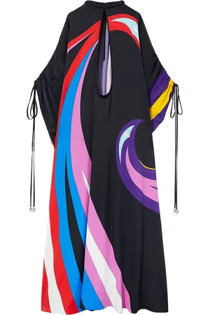 Puccini Vestido de fiesta con estampado Cigni