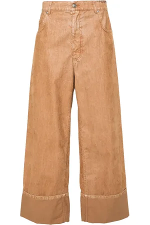 Marni Pantalones anchos con tiro alto