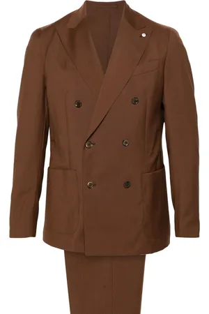 LUIGI BIANCHI MANTOVA Traje con botones