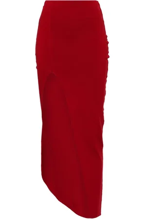 Rick Owens Falda ajustada asimétrica