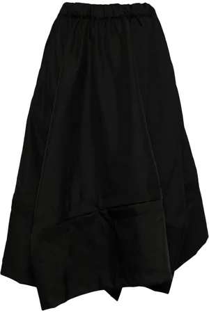 Comme des Garçons Falda asimétrica con doble botonadura