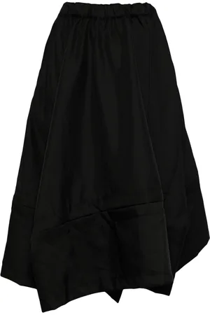 Comme des Garçons Falda asimétrica con doble botonadura