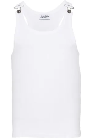 Jean Paul Gaultier Top tejido de canalé