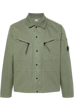 C.P. Company Camisa con detalle Lens