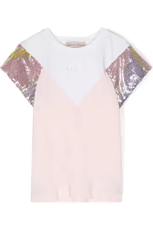 PUCCI Junior Playera con logo estampado