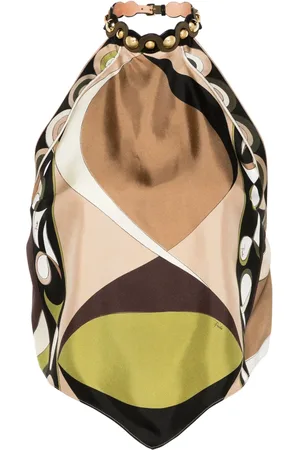 Puccini Top con estampado Pesci