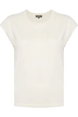 N.PEAL Playera manga corta con cuello redondo