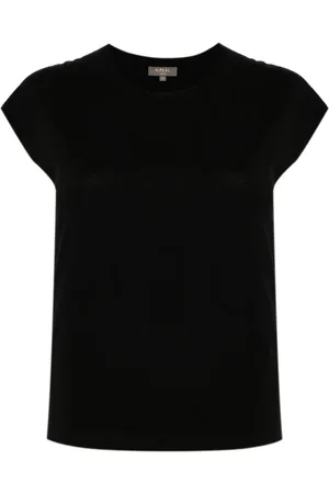 N.PEAL Playera manga corta con cuello redondo