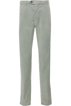 CANALI Pantalones chinos con tiro medio