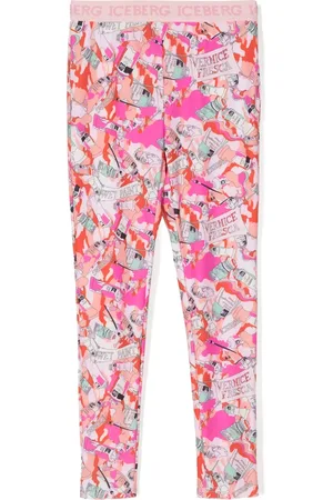 Iceberg Leggins con logo en la pretina