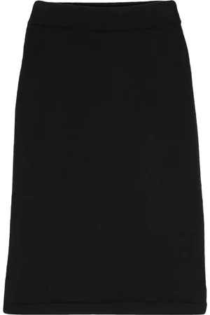 CHANEL Falda midi tejida 2000