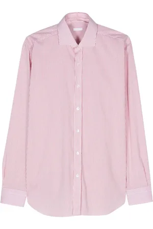 BARBA Camisa con rayas estampadas