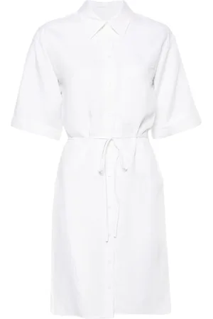 Calvin Klein Vestido camisero con cinturón