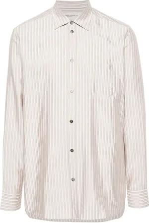 Golden Goose Camisa manga larga con rayas estampadas