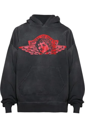 SAINT MXXXXXX Hoodie con estampado gráfico