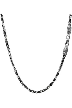 John Varvatos Collar de cadena en plata de ley