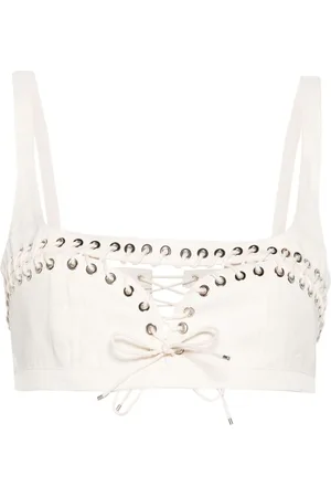 Ludovic De Saint Sernin Top estilo bralette con abertura