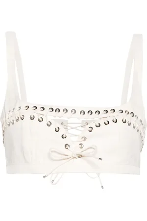Ludovic De Saint Sernin Top estilo bralette con abertura
