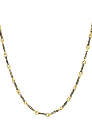 John Varvatos Collar entretejido