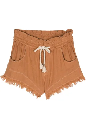 Marant Etoile Shorts de seda Talapiz
