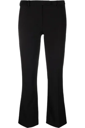 Max Mara Pantalones acampanados de tiro medio