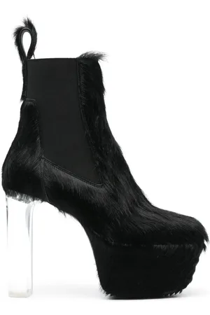 Rick Owens Botas Lido Minimal Grill Beatle con tacón de 130mm