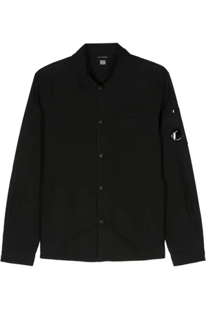 C.P. Company Camisa con aplique Lens