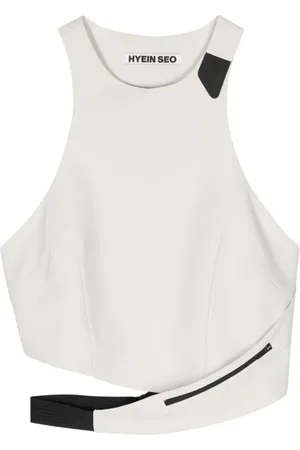 Hyein Seo Camiseta con cuello halter