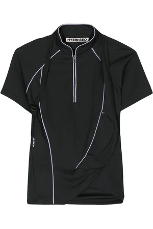 Hyein Seo Playeras con diseño retorcido