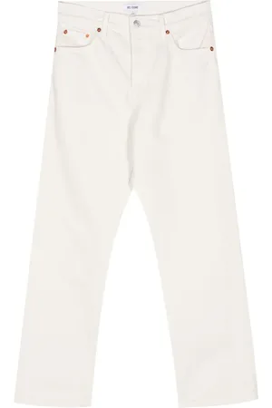 RE/DONE Jeans capri Easy con diseño recto