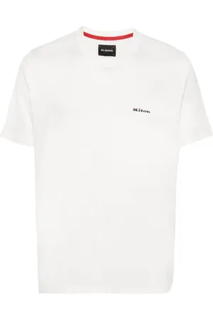 Kiton Playera con logo bordado