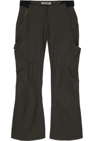Hyein Seo Pantalones bootcut con cinturón
