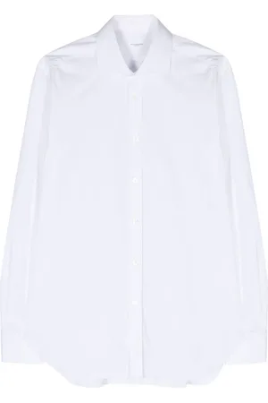 BARBA Camisa con cuello italiano